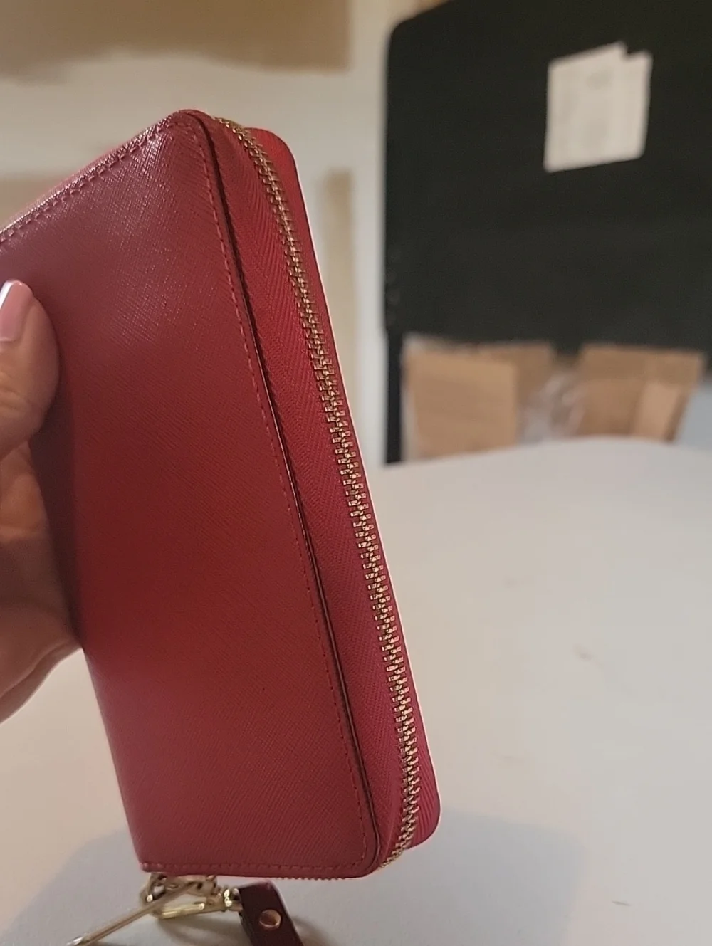 Michael Kors saffiano leather